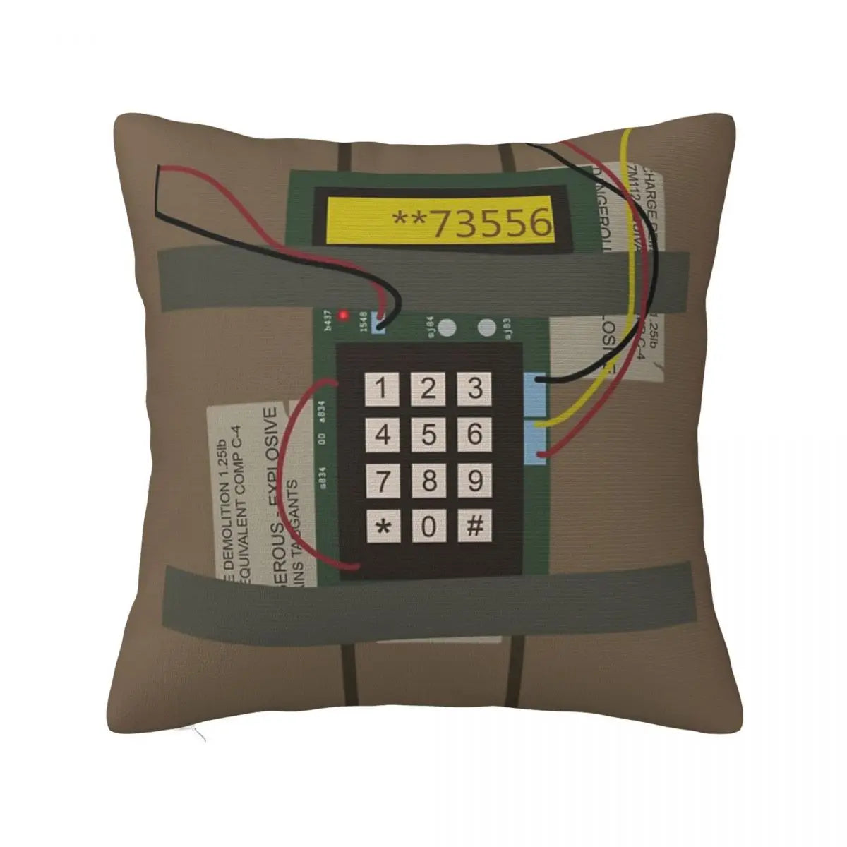 Funda de almohada CS GO Bomb