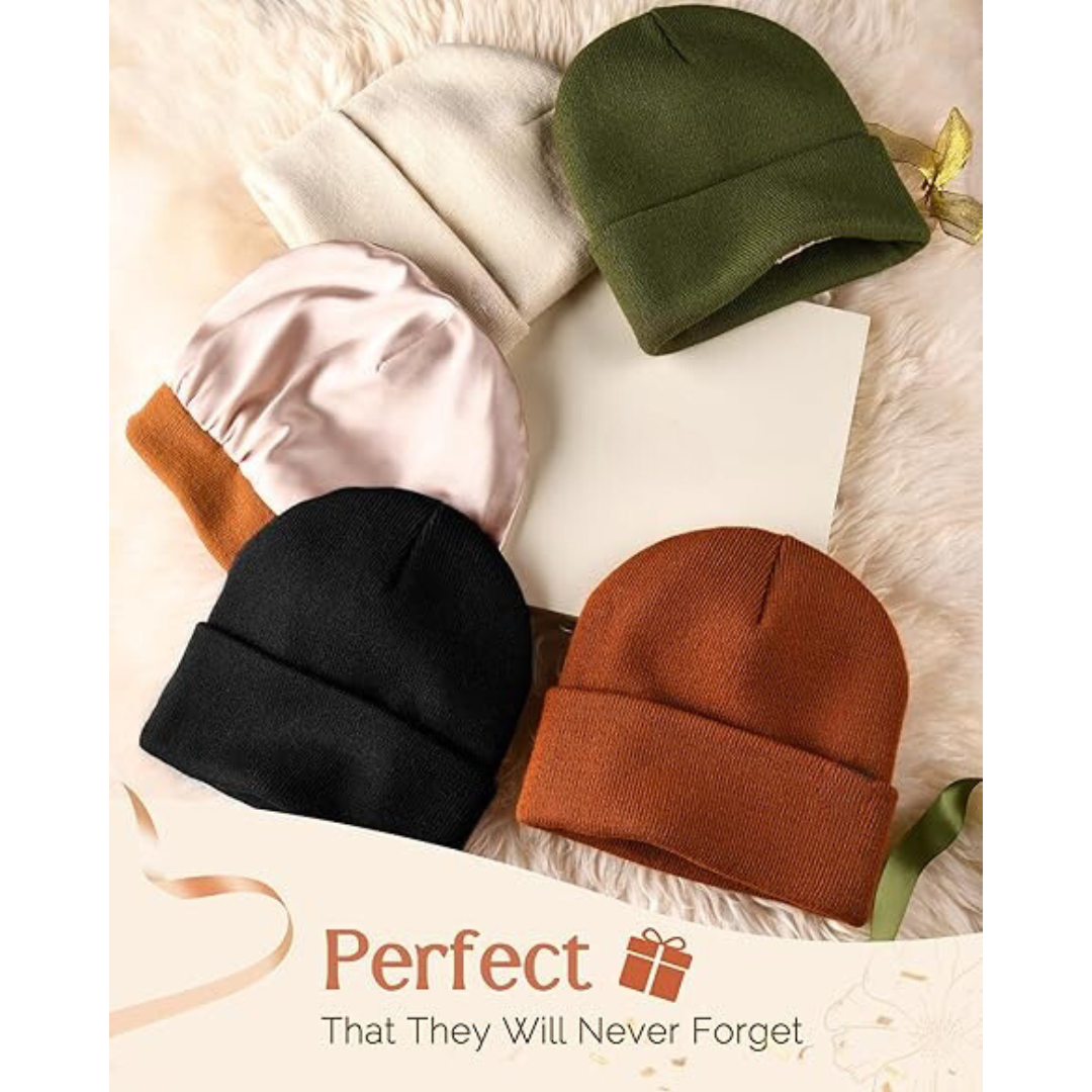 The SIlk Lined Beanie