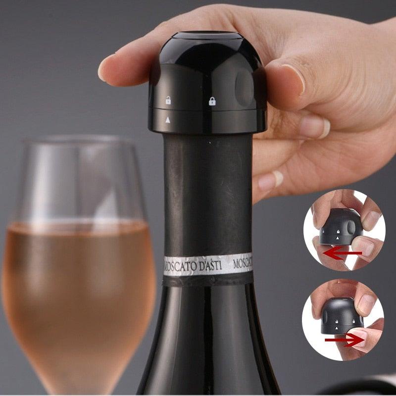 3 tapas para botellas de vacío