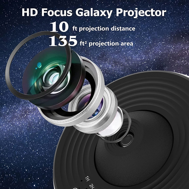 Proyector de galaxias de cielo nocturno