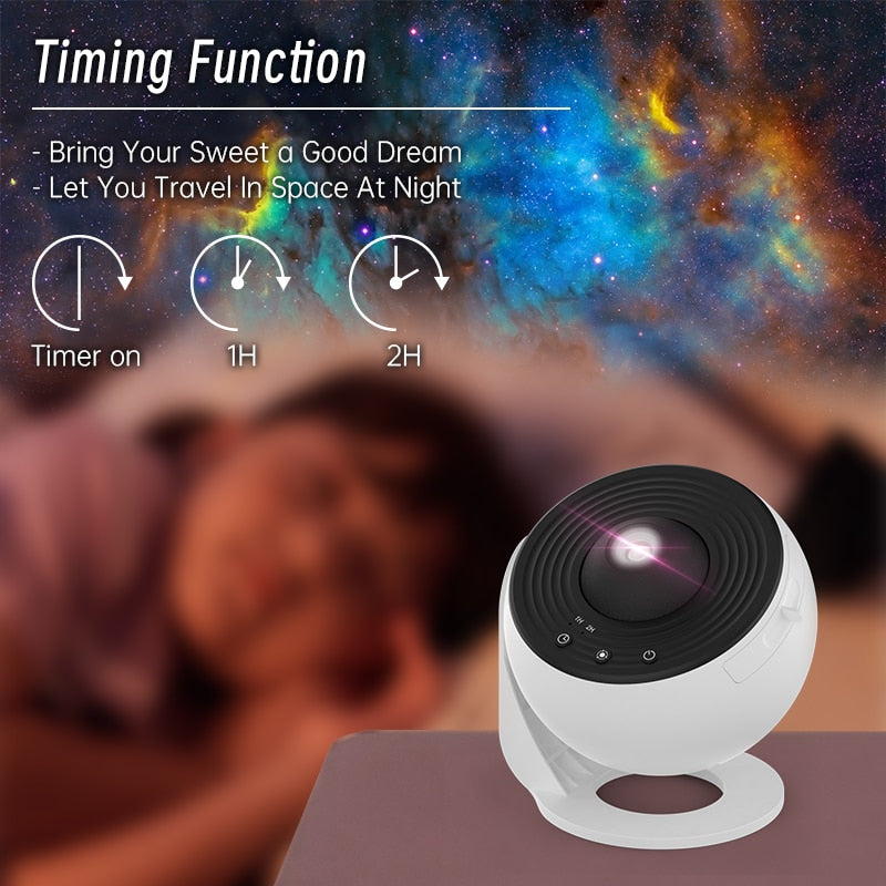 Proyector de galaxias de cielo nocturno