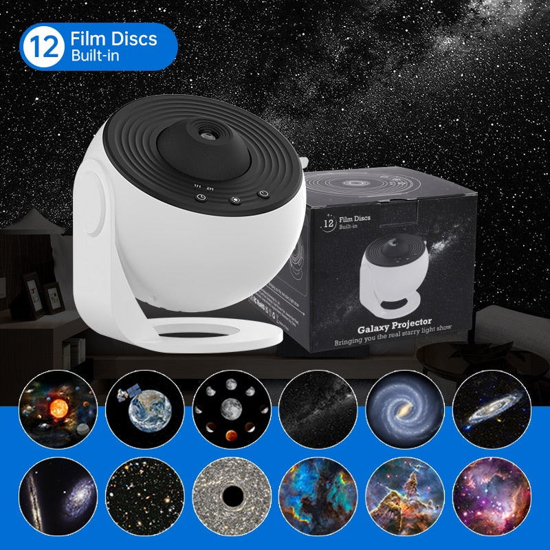 Proyector de galaxias de cielo nocturno