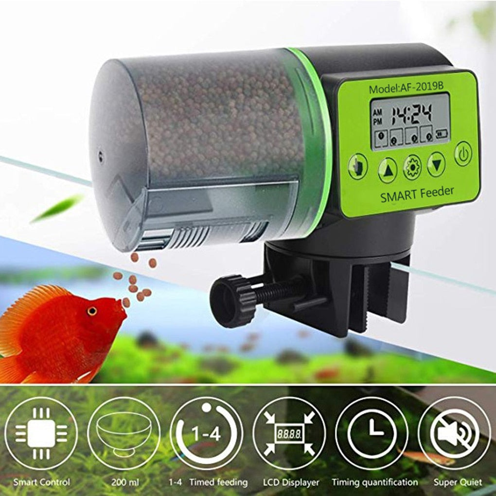 Comedero para peces