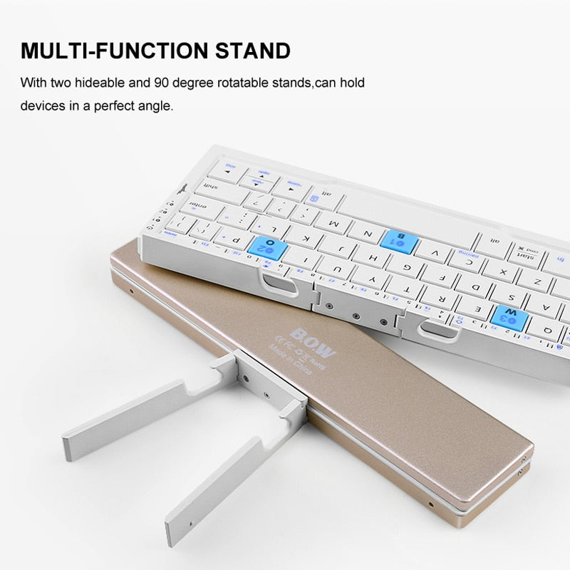 Teclado Bluetooth plegable
