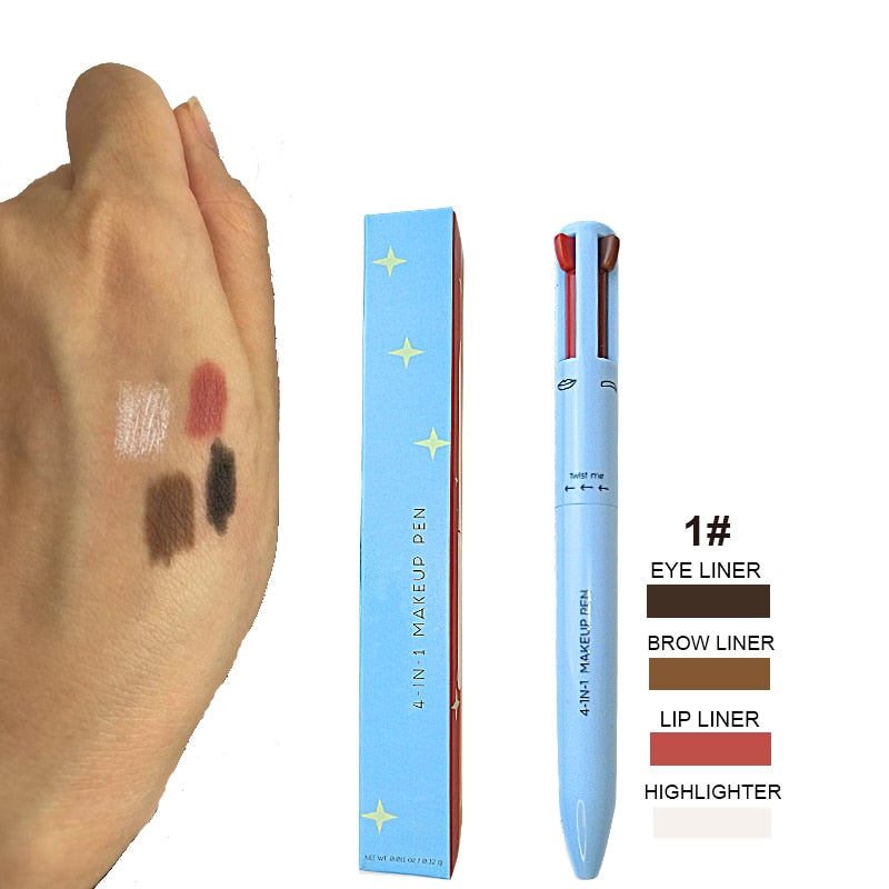 Lápiz de maquillaje 4 en 1