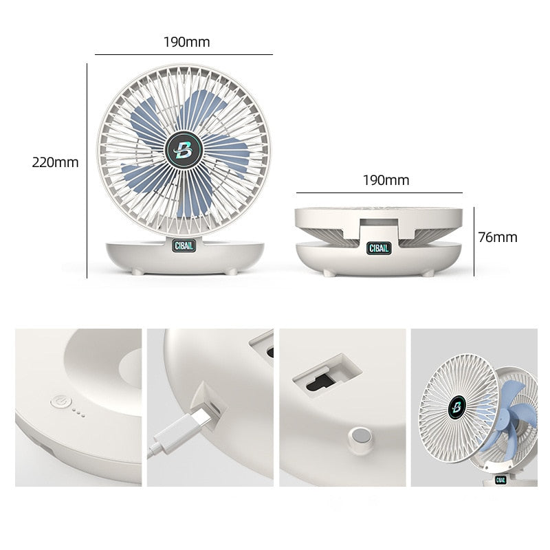 Enfriador de aire plegable