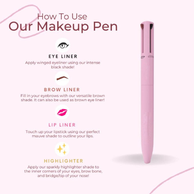Lápiz de maquillaje 4 en 1