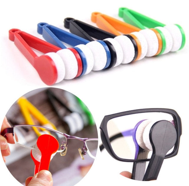 5 cepillos para gafas