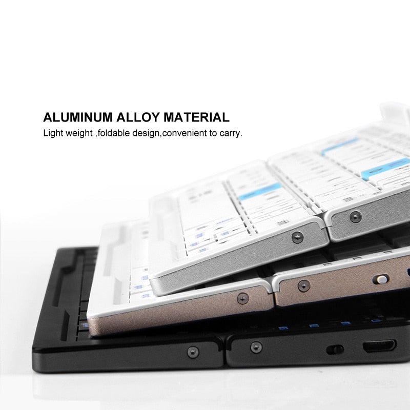 Teclado Bluetooth plegable