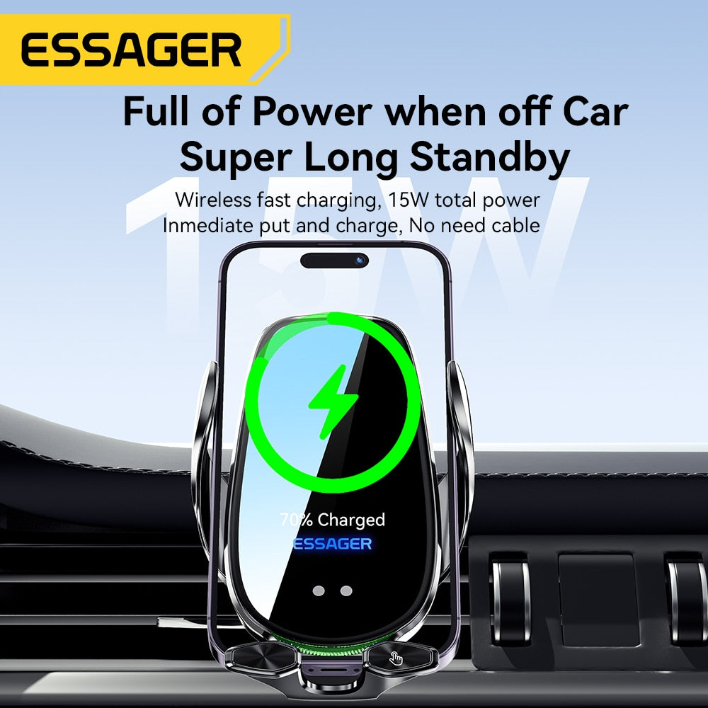 Cargador inalámbrico para teléfono de coche