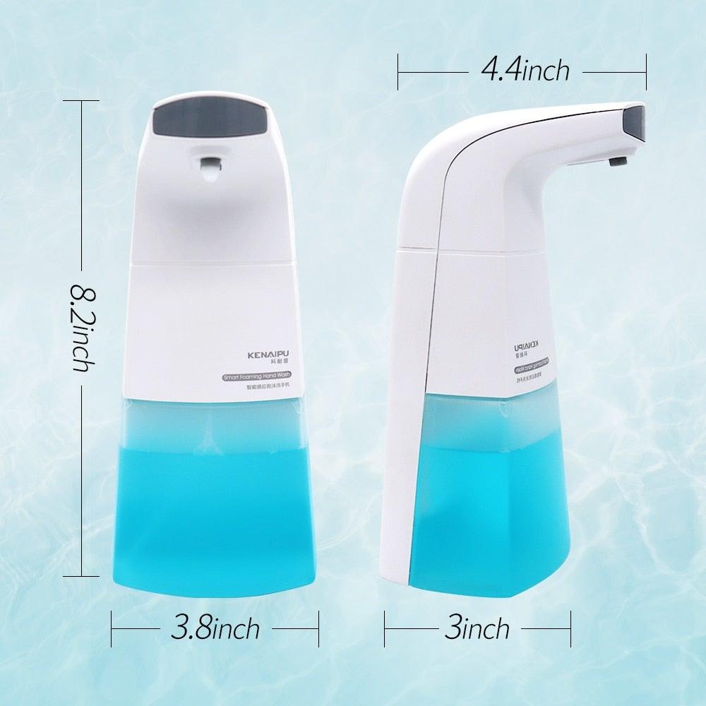 Dispensador automático de jabón en espuma