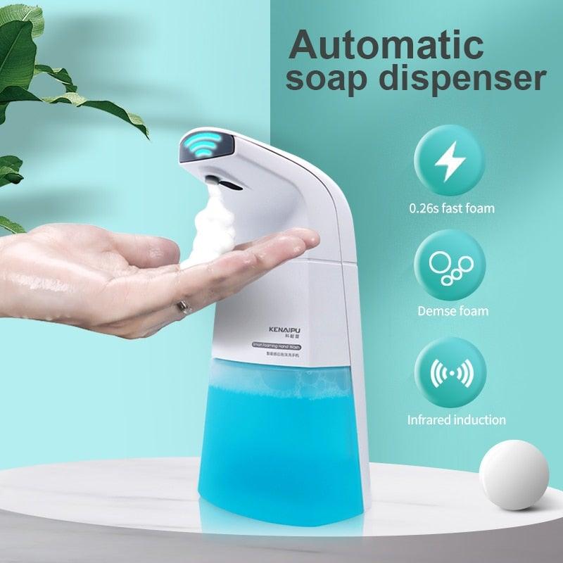 Dispensador automático de jabón en espuma