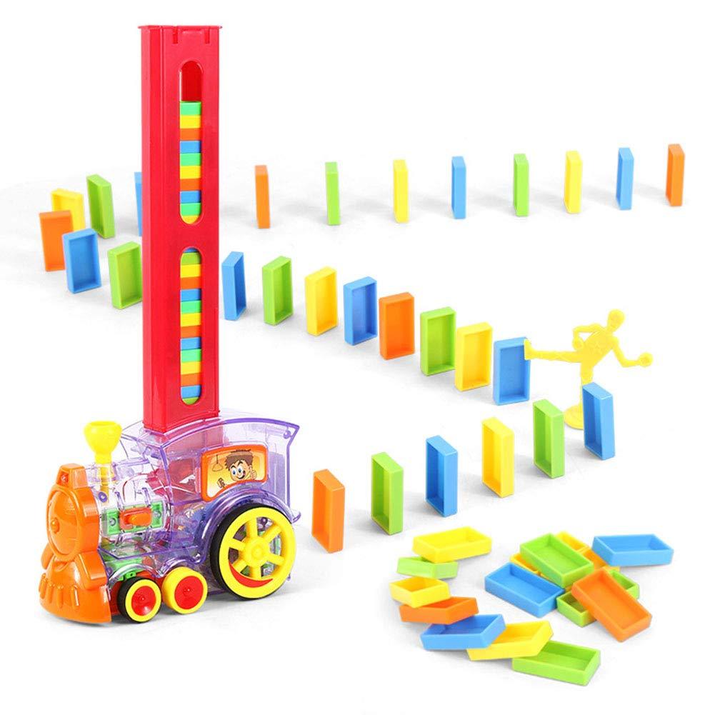 Juego de tren de dominó