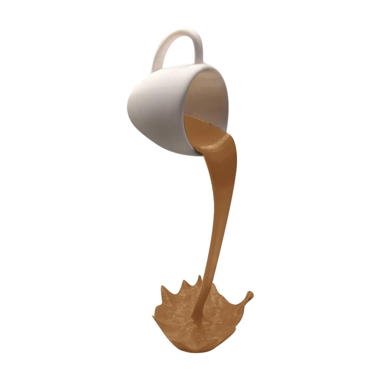 Escultura de café flotante