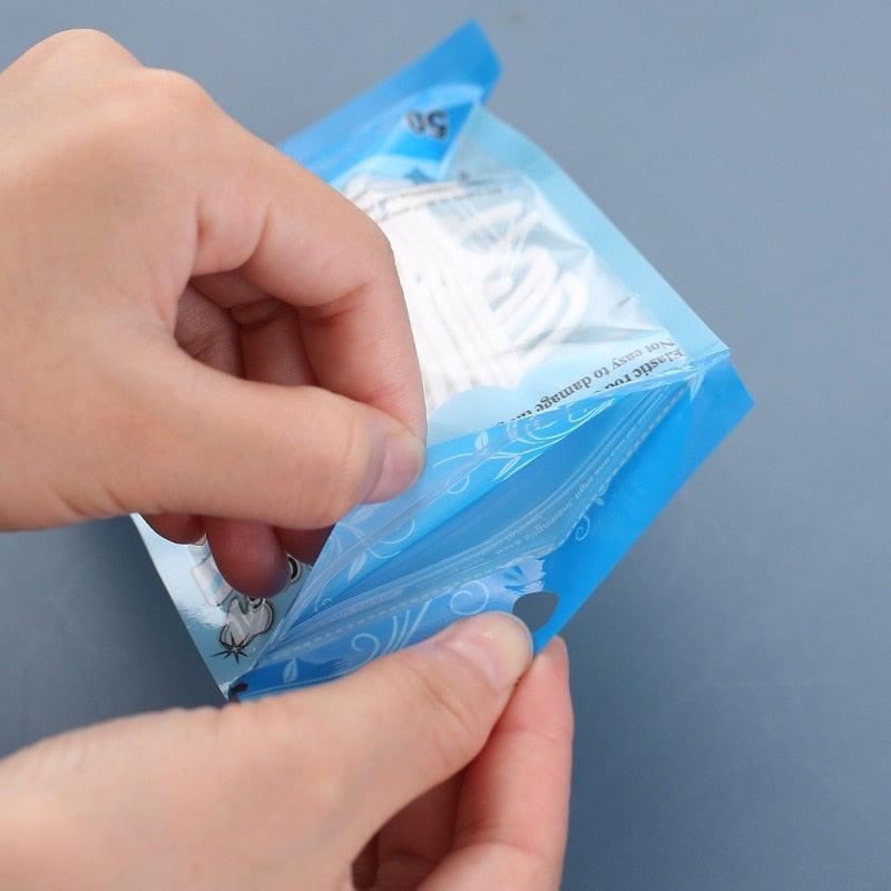 Palillos para usar hilo dental