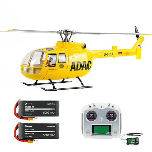 FLYWING BO-105 Universal RC Helicopter 450L Class 6CH Brushless GPS Stabilized Altitude Hold RC Helicopter H1 Flight Controller