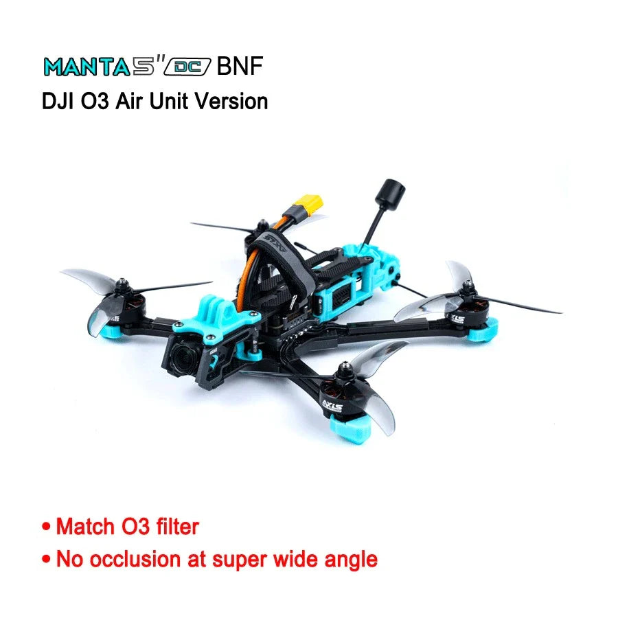 Axisflying 5inch FPV Drone MANTA 5" Freestyle DeadCat-DC DJI O3 Air Unit With GPS 6S