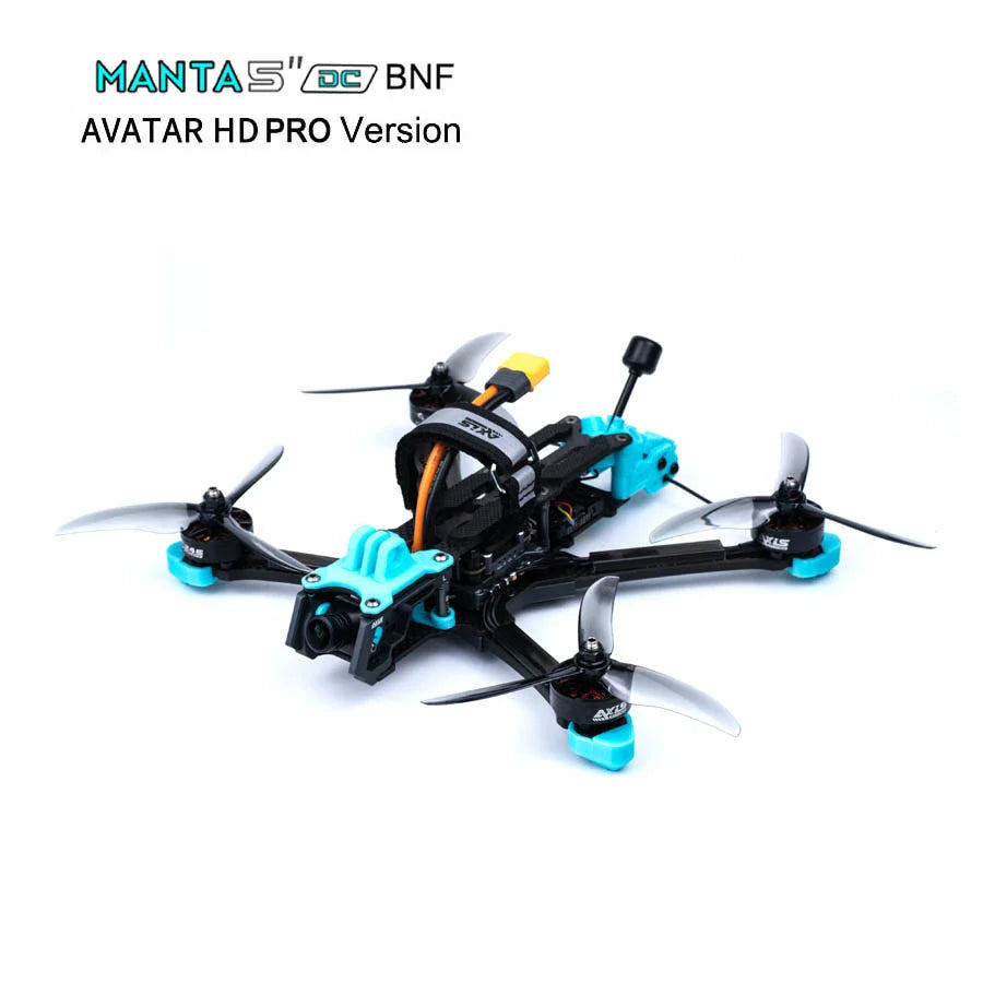 Axisflying 5inch FPV Drone MANTA 5"  Walksnail Avatar HD Pro Kit FPV Freestyle DeadCat-DC With GPS 6S