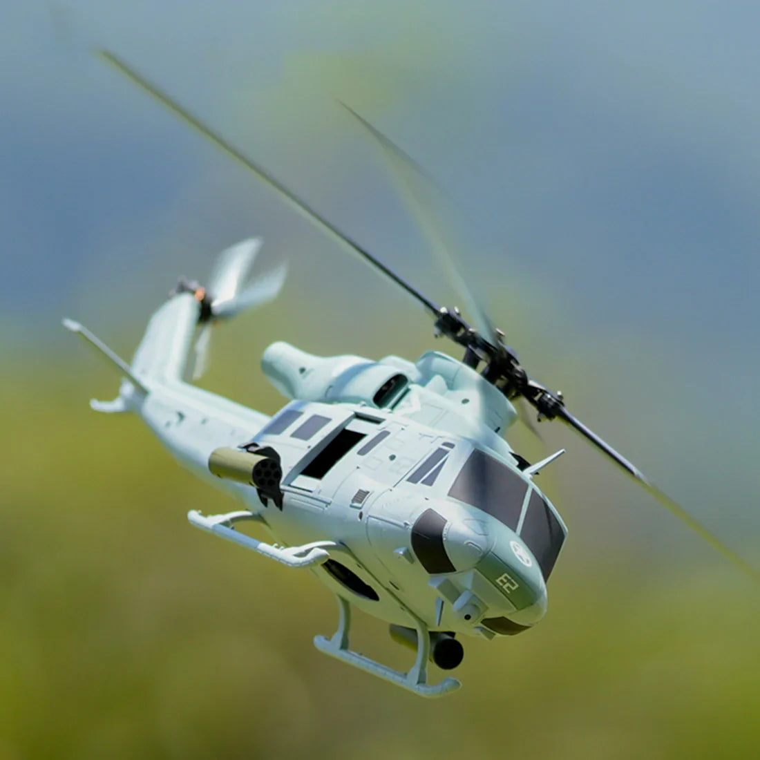 GOOSKY E2 UH-1Y 1:35 Scale 2.4G 6CH Dual Brushless Direct Drive Motor RC Helicopter BNF / RTF with GTS Flight Control System