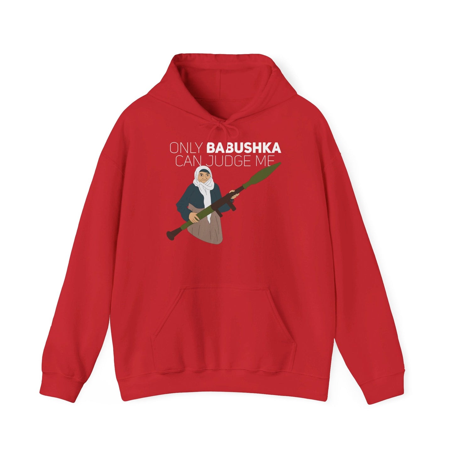 Solo Babushka puede juzgarme - Sudadera con capucha 