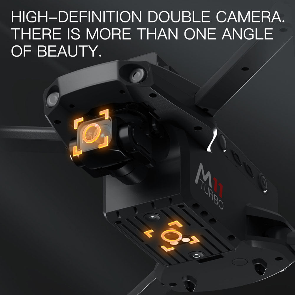 XMR/C M11 Turbo 3-axis Gimbal 4K Drone 6KM FPV GPS Obstacle Avoidance Quadcopter Upgraded Remote Control with Touch Screen