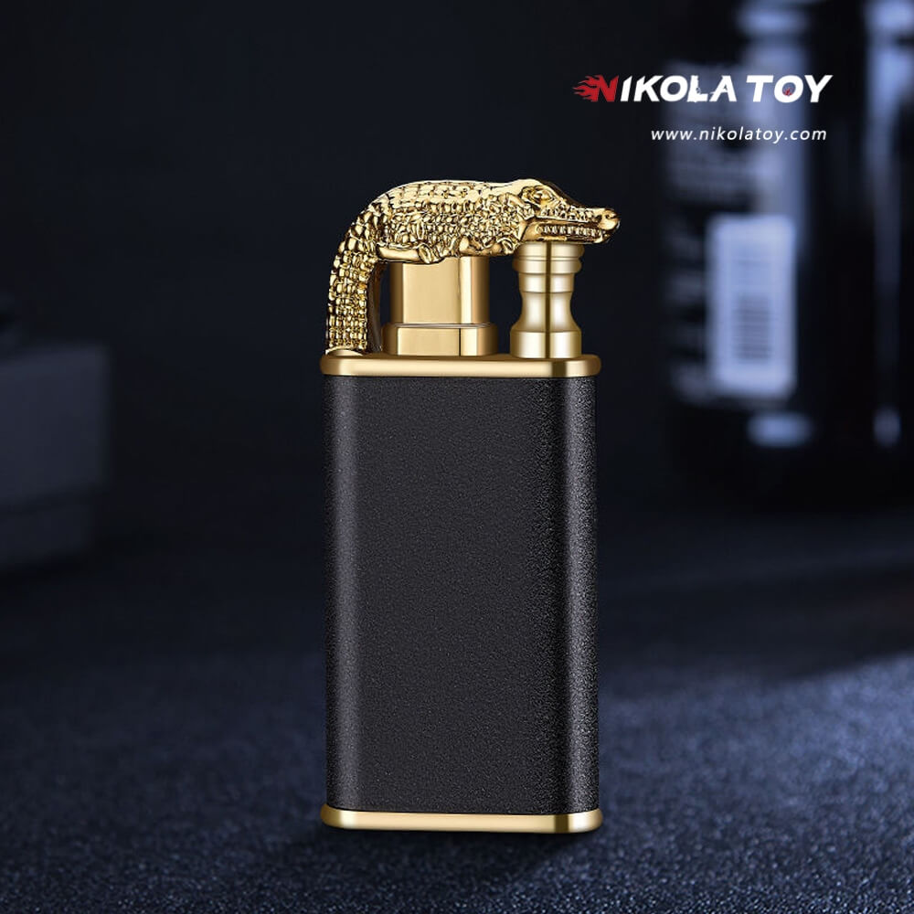 Double flame lighter