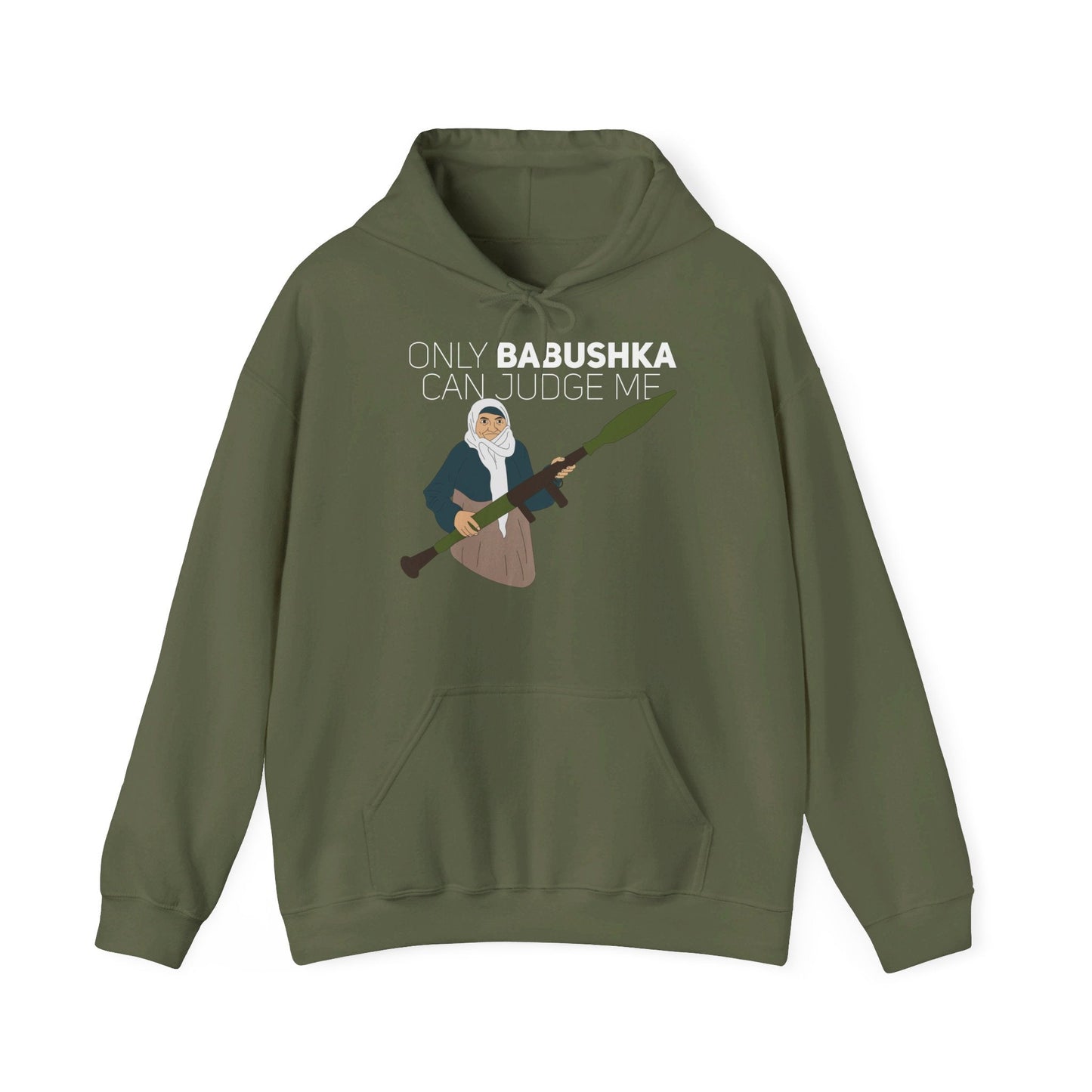 Solo Babushka puede juzgarme - Sudadera con capucha 