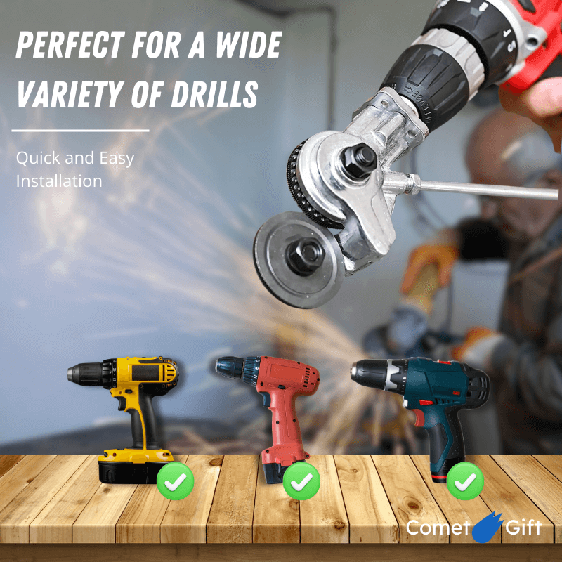 🔥50% OFF🔥 DrillCutPro™ - Metal Cutting Adapter for Drill