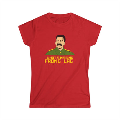 What's missing from G_LAG ? - Women's Softstyle Tee