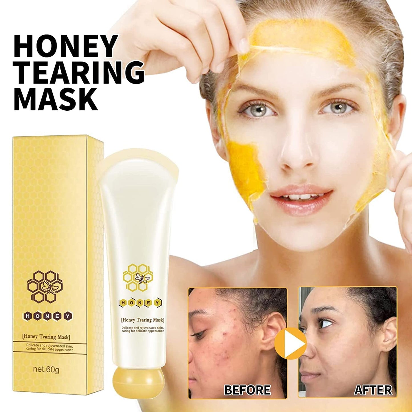 Honey Tearing Mask