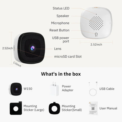 ChroMax 3MP 2K Dual-Band Indoor Security Cam