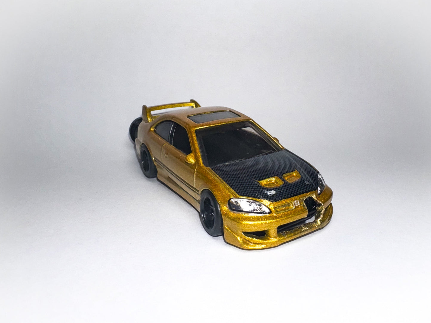 Encendedor recargable dorado Honda Civic SI