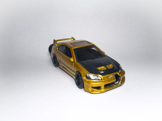 Gold Honda Civic SI Refillable Lighter