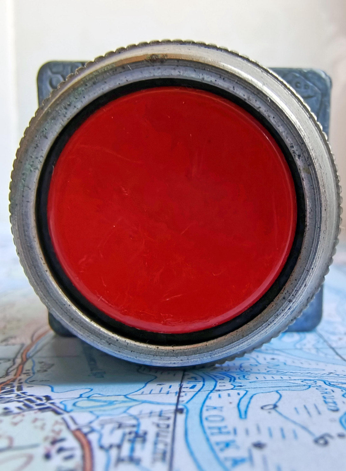 Chernobyl AZ-5 reactor scram button