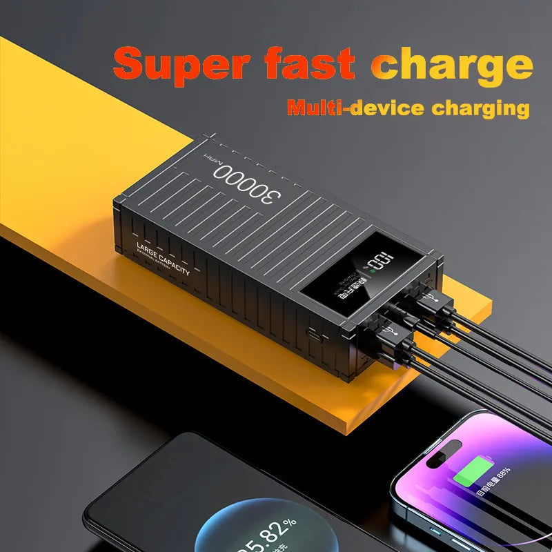 50000mAh Container Super Fast Charging Portable Power bank