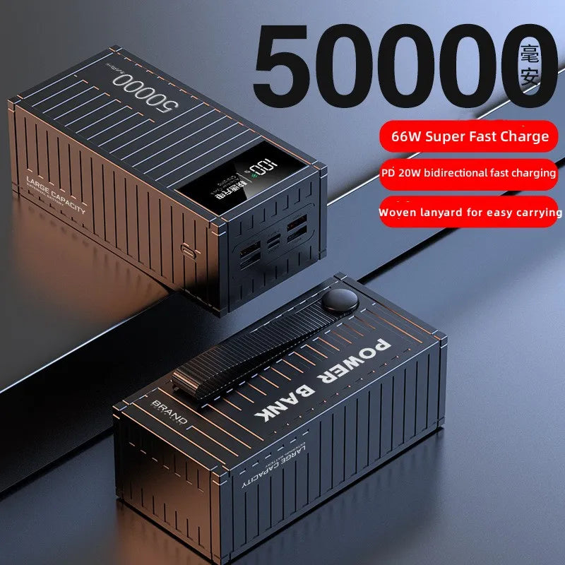 50000mAh Container Super Fast Charging Portable Power bank