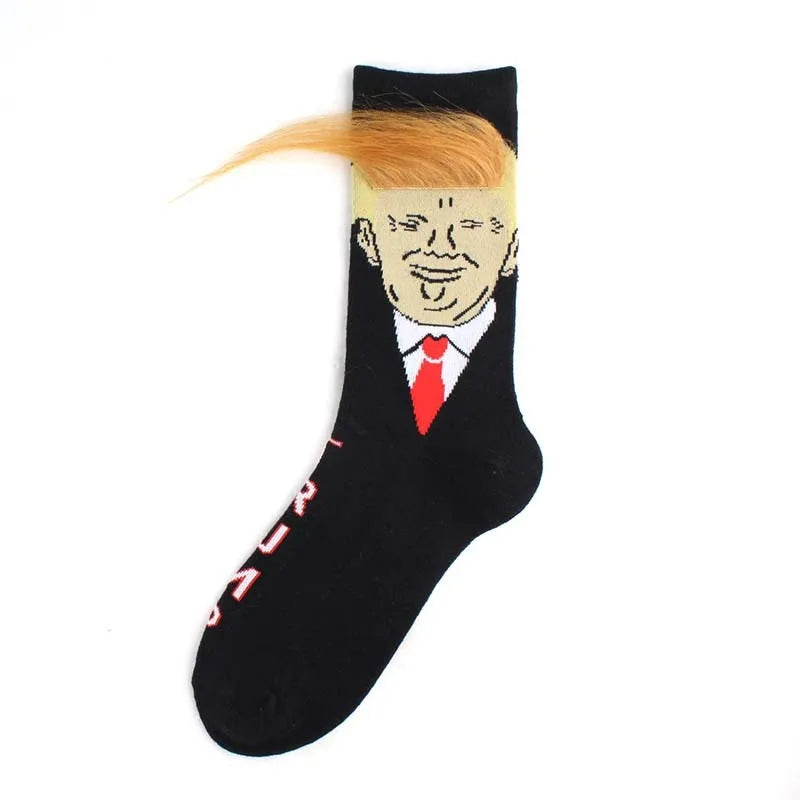 Calcetines presidenciales - Cabello 3D 