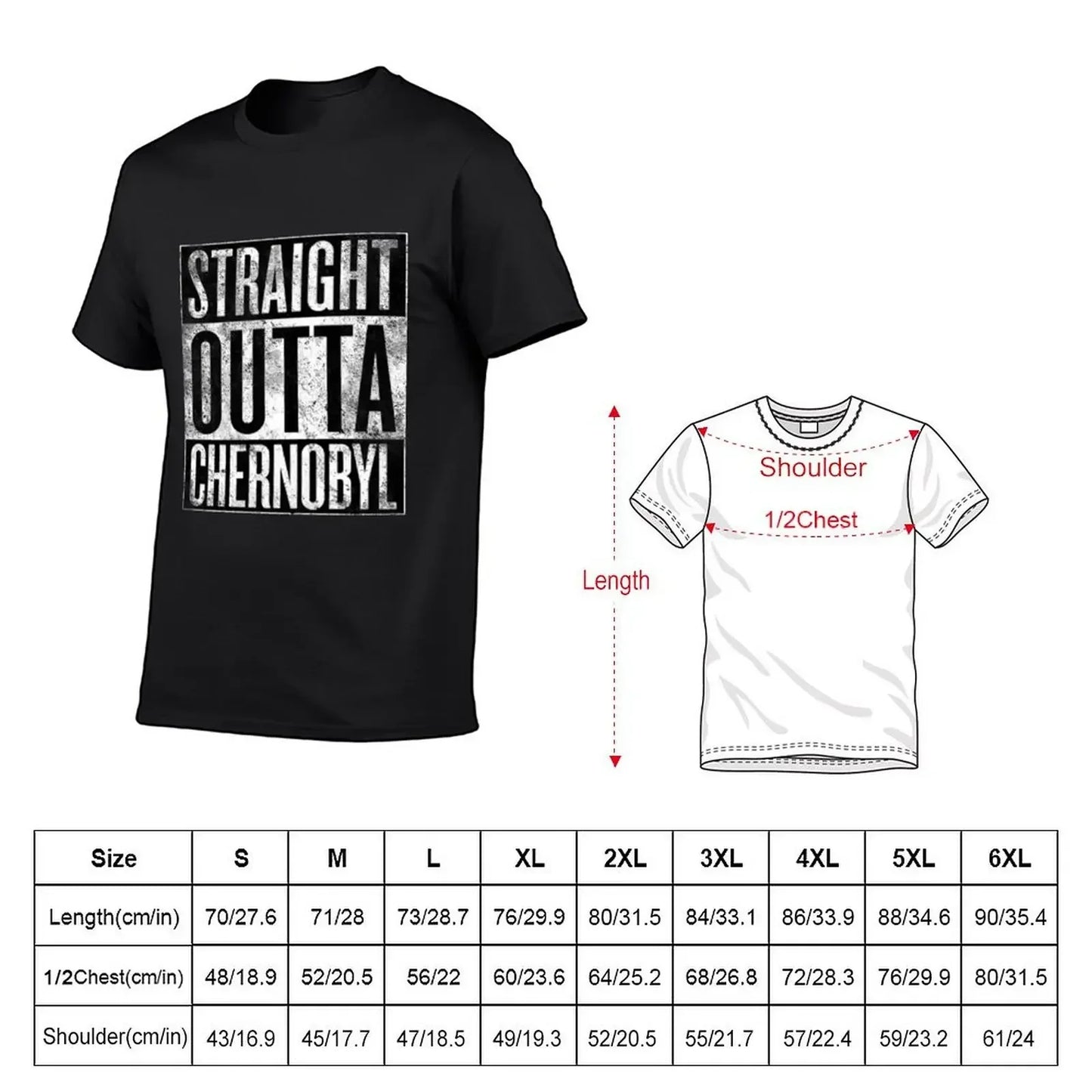 Straight Outta Chernobyl -T-Shirt