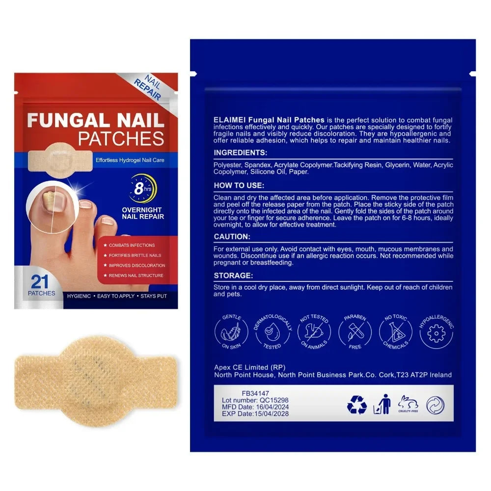 #1 Fungal Nail Patches (21 PCS)