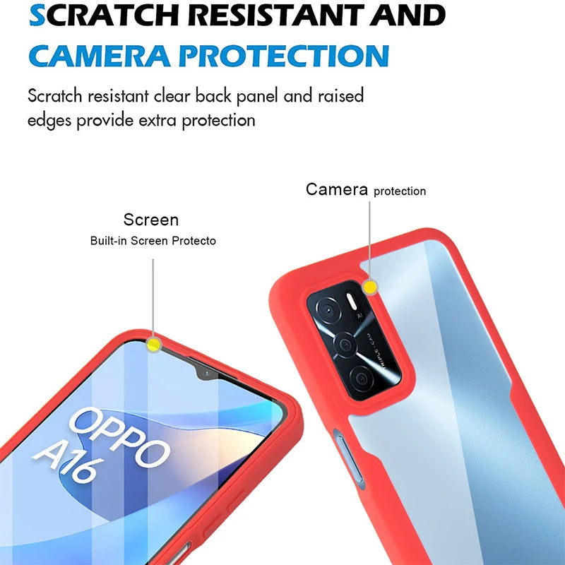 360 Full Cover Protection Case For OPPO