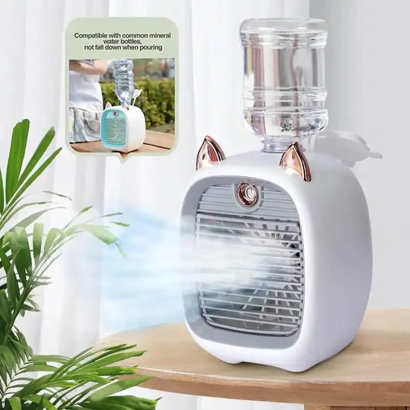 🔥Oferta especial ✨ HASTA 60% DE DESCUENTO 🔥 Ventilador de aire acondicionado portátil 