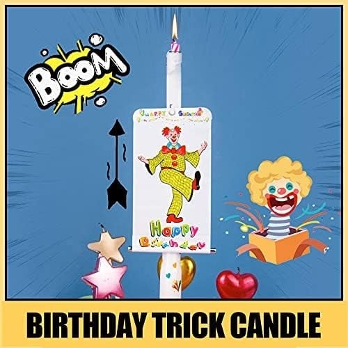 🎂🎂 Reusable Novelty Fan Birthday Candle