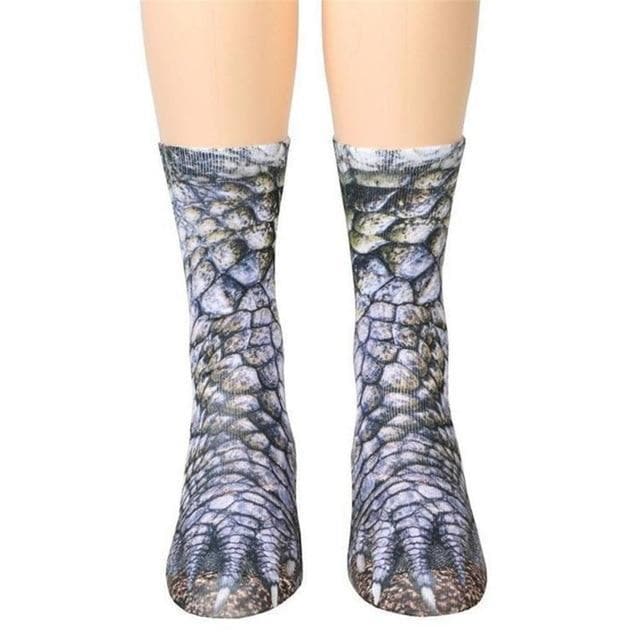 Calcetines con patas de animales 