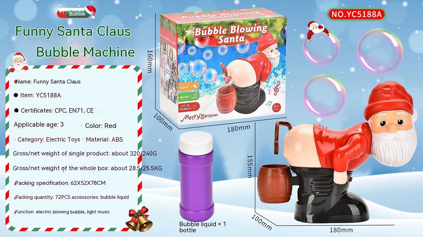 Santa Claus Bubble Machine