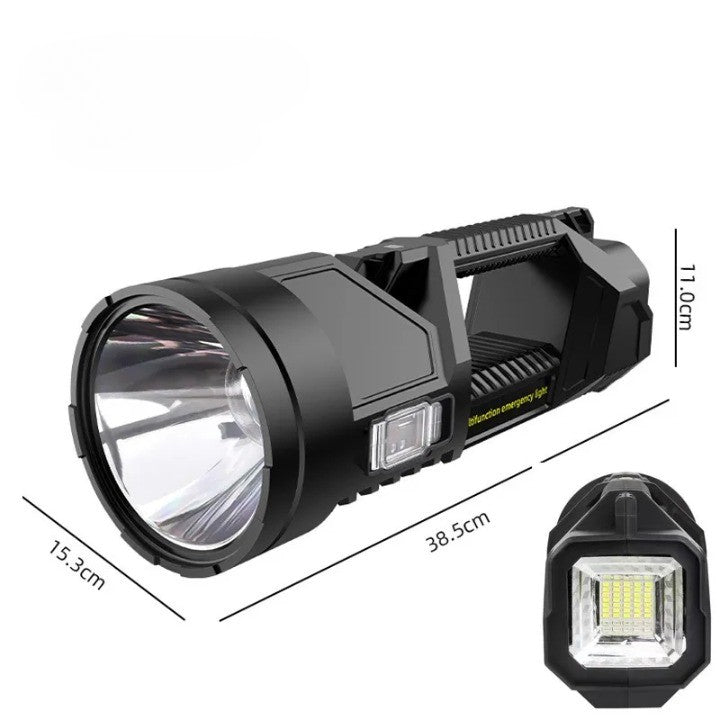 Solar High-Power Multifunctional Flashlight