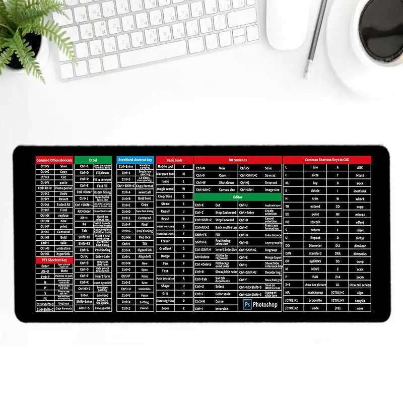 Almohadilla de teclado antideslizante