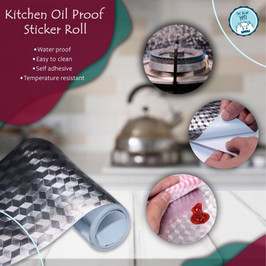 Kitchen Waterproof and Oil Proof Stickers