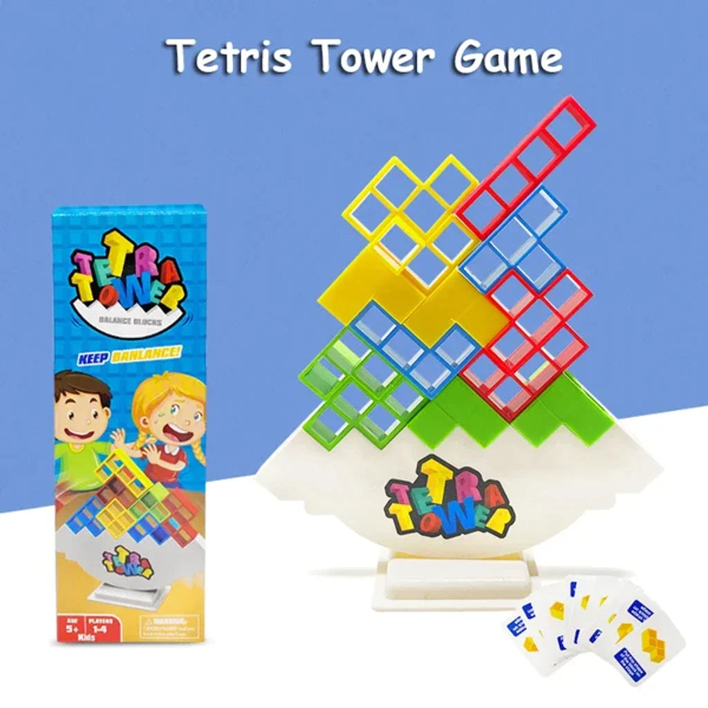 Juego de torre de equipos para niños y adultos