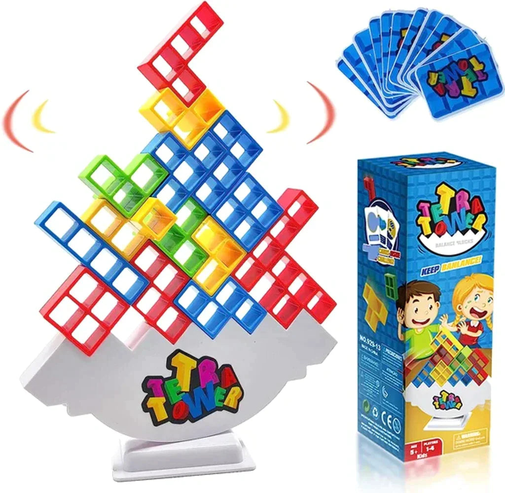 Juego de torre de equipos para niños y adultos