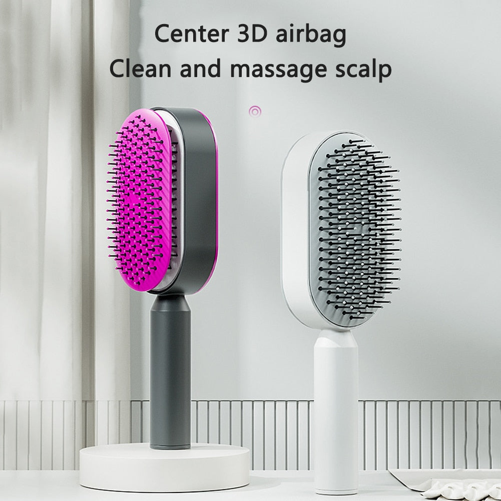 Self Cleaning Hair Brush - HOW DO I BUY THIS White